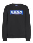 HUGO BLUE Classic Crew_B Svart