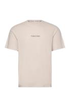 Calvin Klein S/S Crew Neck Beige