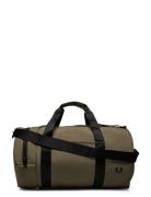 Ripstop Barrel Bag Bags Weekend & Gym Bags Khaki Green Fred Perry