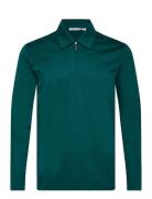 Laron Ls Tops Polos Long-sleeved Green Tiger Of Sweden