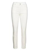 GANT Slim Cropped White Jeans Kräm