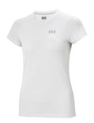 W Hh Lifa Active Solen T-Shirt Sport T-shirts & Tops Short-sleeved Whi...