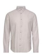 Jjesummer Linen Shirt Ls Sn Tops Shirts Casual Grey Jack & J S