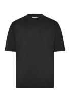 Monologo Graphic Over D Tee Tops T-shirts Short-sleeved Black Calvin K...