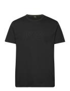 Teebo_N Sport T-shirts Short-sleeved Black BOSS