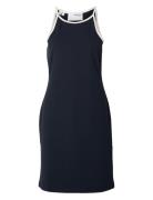 Slfelfrida Sl Contrast Short Dress Kort Klänning Navy Selected Femme