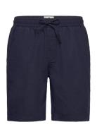 Anerkjendt Aklt James Cot/Linen Ela Shorts Blå