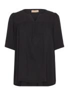 Sc-Radia 168 Tops T-shirts & Tops Short-sleeved Black Soyaconcept