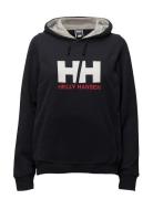 Helly Hansen W Hh Logo Hoodie Marinblå