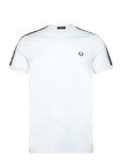 C Tape Ringer T-Shirt Tops T-shirts Short-sleeved White Fred Perry
