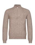 ONLY & SONS Onstegan Reg 5 Wool Half Zip Knit Bf Beige