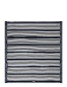 Lexington Home Striped Cotton Terry Family Beach Towel Marinblå