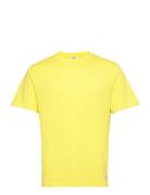 Basic T-Shirt Héritage Tops T-shirts Short-sleeved Yellow Armor Lux
