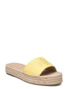 Lauren Ralph Lauren Polly Nappa Leather Espadrille Gul