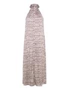 Dante6 D6Fauve Python Printed Dress Beige