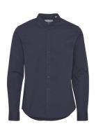 Casual Friday Cfanton Ls Cc Stretch Shirt Marinblå