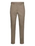 Slim Cot/Linen Suit Pants Bottoms Trousers Formal Brown GANT