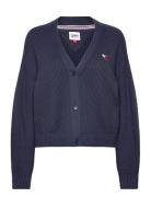 Tommy Jeans Tjw Essential Badge Cardigan Marinblå