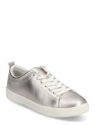 Women Lace-Up Låga Sneakers Silver Tamaris