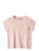 Wheat T-Shirt S/S Signe Rosa