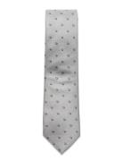 BOSS H-Tie 7,5 Cm-222 Silver