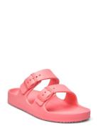 Mango Flip Flops Buckles Rosa