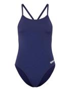 Arena Women's Team Swimsuit Challenge Solid Dark Sage-Wh Marinblå