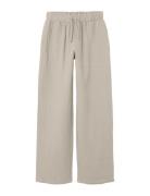 LMTD Nlfhussa String Straight Pant Beige