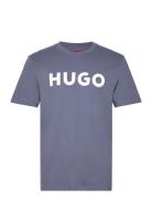 Dulivio Designers T-shirts Short-sleeved Blue HUGO