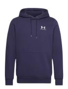 Ua Icon Fleece Hoodie Tops Sweat-shirts & Hoodies Hoodies Navy Under A...