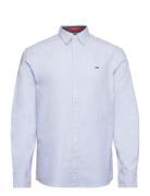 Tjm Classic Oxford Shirt Tops Shirts Casual Blue Tommy Jeans