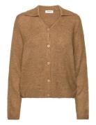 Faromd Cardigan Tops Knitwear Cardigans Brown Modström