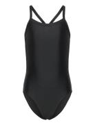 Color Kids Swimsuit Sporty Svart