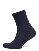 Fine Cotton Rib Socks Lingerie Socks Regular Socks Navy Mp Denmark