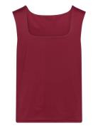 Rosemunde Kids Rkbillie Reversible Sl Short Top Burgundy