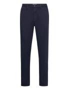 GANT Reg Dobby Structure Chinos Marinblå