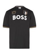 BOSS Short Sleeves Tee-Shirt Svart