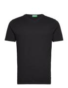 United Colors Of Benetton V Neck T-Shirt Svart