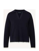 Lexington Clothing Peyton Full Milano Knitted Sweater Blå