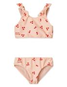 Liewood Bow Printed Bikini Set Rosa