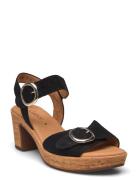 Ankle-Strap Sandal Sandal Med Klack Black Gabor