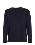 Tommy Hilfiger Stretch Slim Fit Long Sleeve Tee Marinblå