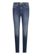 Calvin Klein Jeans High Rise Skinny Blå