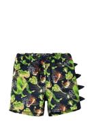 Nmmmaz Gigantosaurus Long Swimshorts Vde Badshorts Multi/patterned Nam...