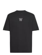 Double A By Wood Wood Asa Aa T-Shirt Svart