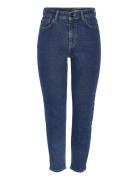 NOISY MAY Nmmoni Hw Ank Jeans Az365Db Fwd Noos Blå