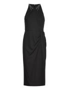 Lauren Ralph Lauren Stretch Jersey Halter Dress Svart