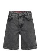 Hugo Kids Denim Bermuda Shorts Grå