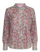 YAS Yaskaia Sequin Ls Shirt - Show Rosa