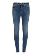 Calvin Klein Jeans High Rise Skinny Blå